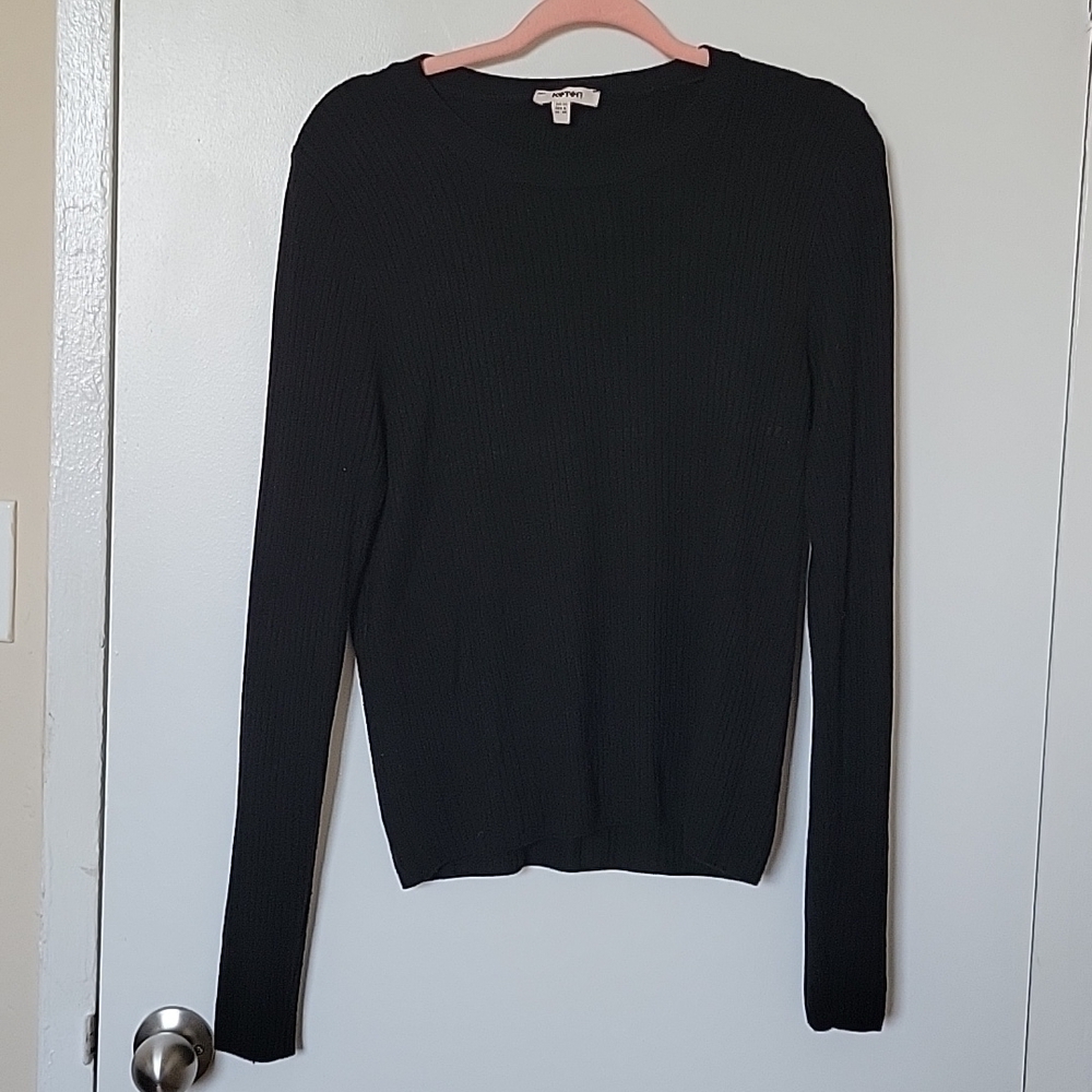 KOTON Long Sleeve Ribbed Top XL